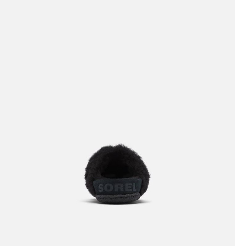 Kids Slippers Black - Sorel Youth Nakiska™ II - 365-MXVJNU